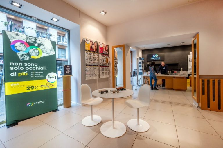 Occhiali.it ottico Torino via Madama Cristina scelta montatura