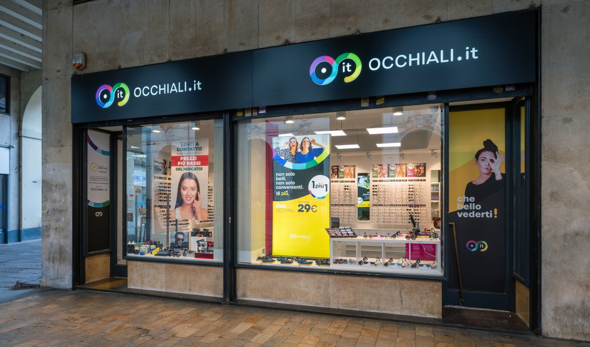 Occhiali ottico via Po - Torino centro ingresso pubblico